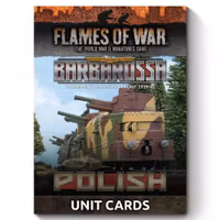 Barbarossa Polish Command Cards (x25) - Limited Edition - FW282PC