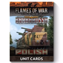 Barbarossa Polish Command Cards (x25) - Limited Edition - FW282PC