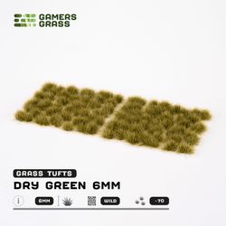 Dry Green 6mm - wild