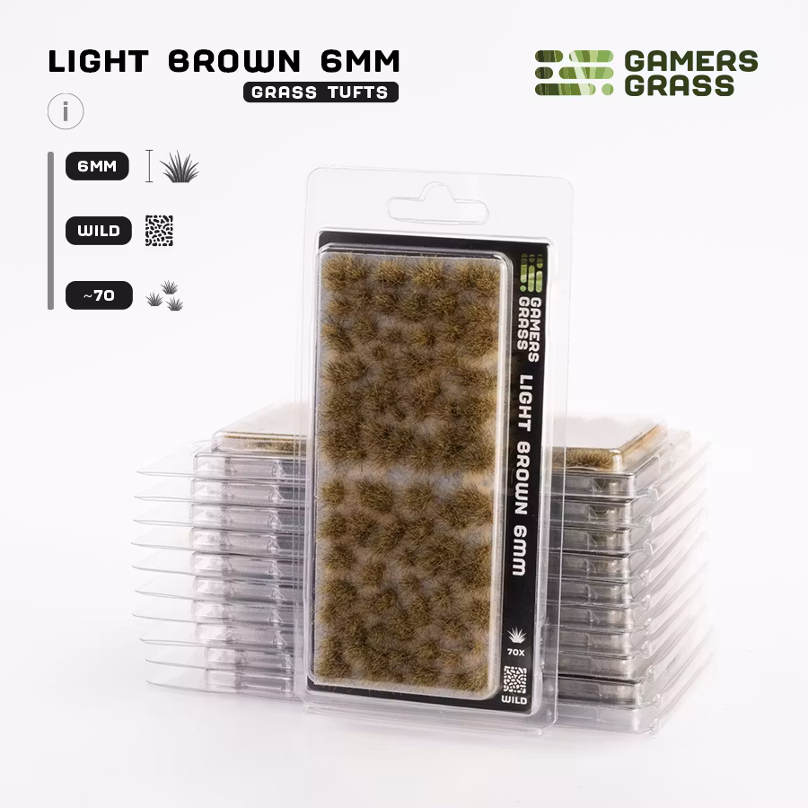Light Brown 6mm - wild