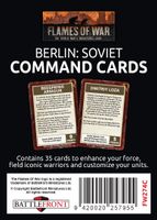 Berlin: Soviet Command Cards (35 Cards) - FW274C