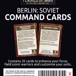 Berlin: Soviet Command Cards (35 Cards) - FW274C