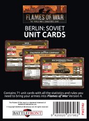 Berlin: Soviet Unit Cards (71 Cards) - FW274U