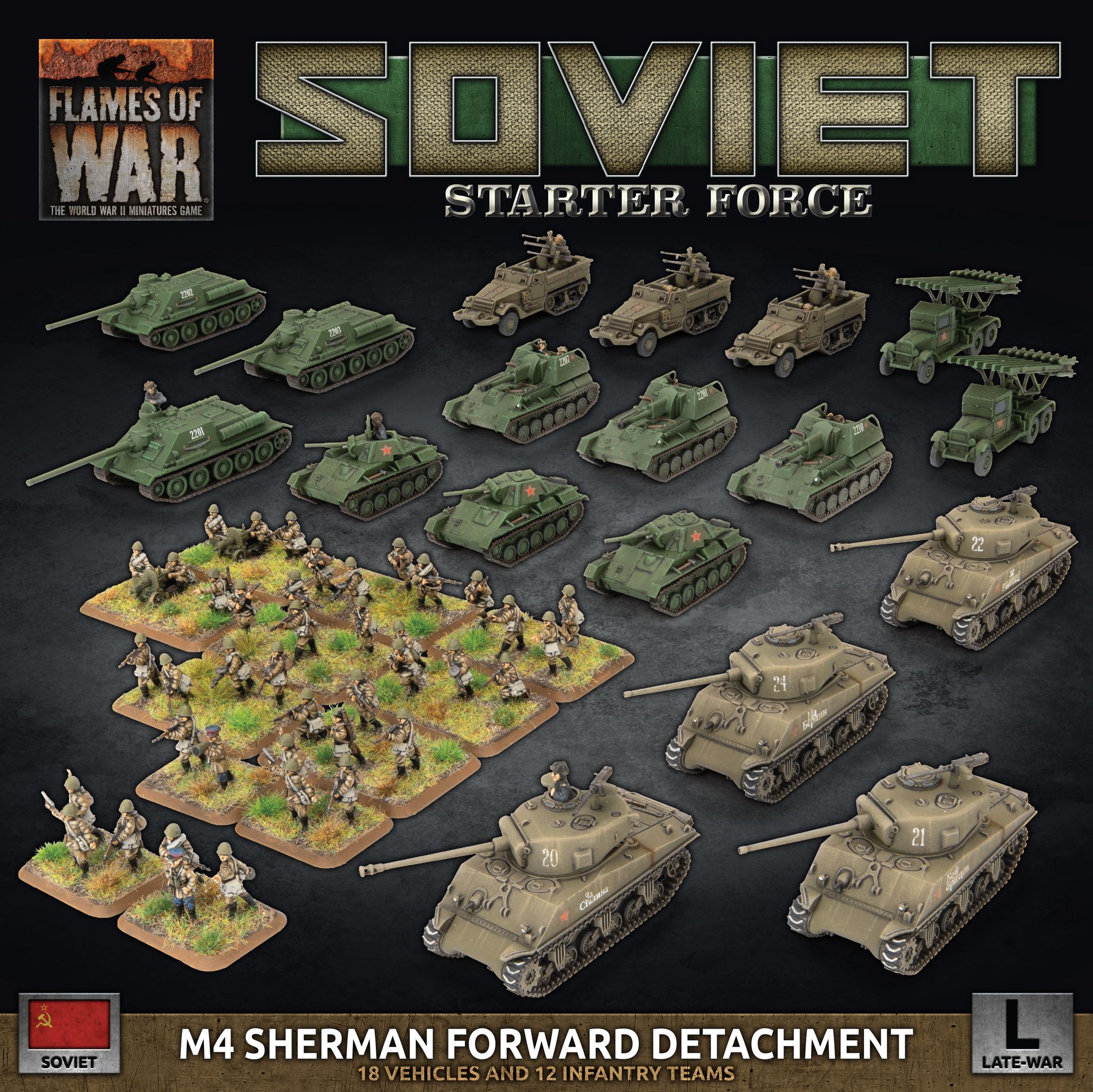 Soviet M4 Sherman Forward Detachment - SUAB16