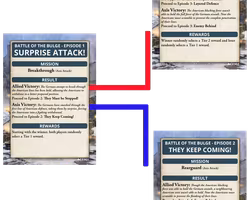 Battle of the Bulge Ace Campaign Card Pack (64x cards) - FW270B