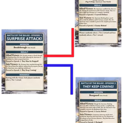 Battle of the Bulge Ace Campaign Card Pack (64x cards) - FW270B