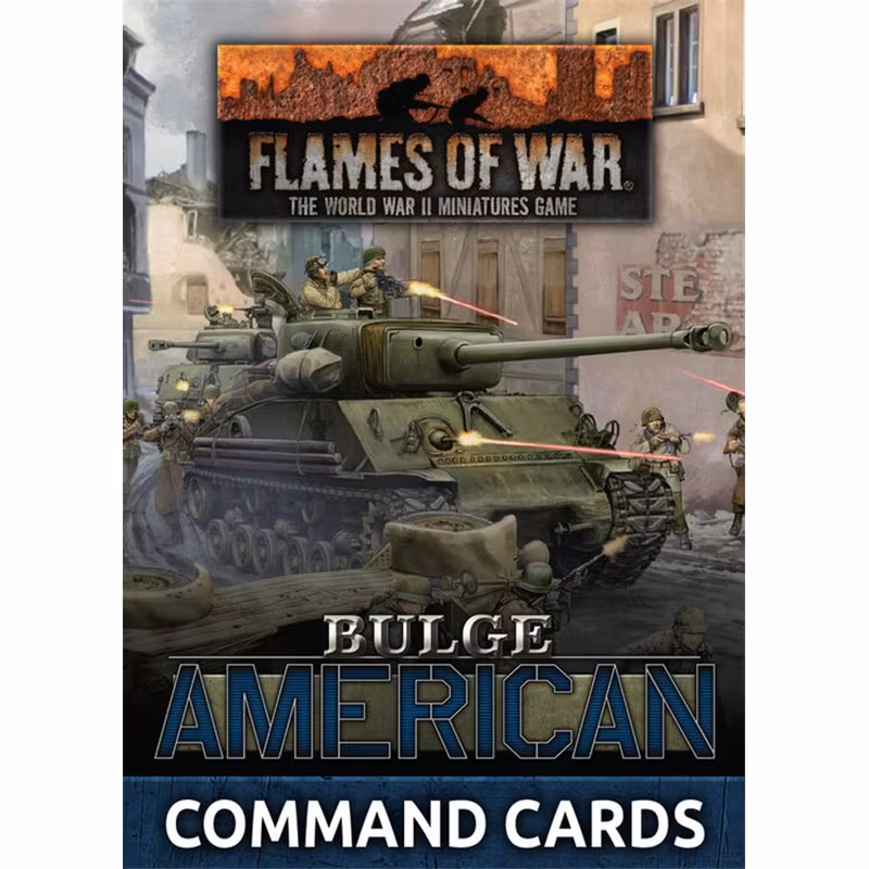 Bulge: Americans Command Cards (61x Cards) - FW270C