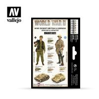 WWII Desert British & German Armour & Infantry - 70.208