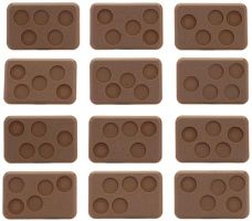 Mixed Bases (with Figure Holes x24 Bases) - XX108