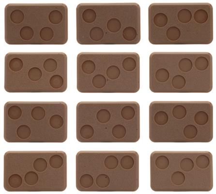 Medium Bases: 4 Holes - XX111
