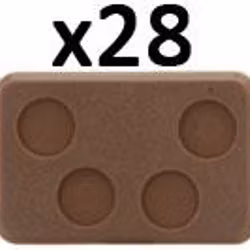 Medium Bases: 4 Holes - XX111