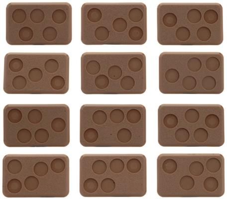 Medium Bases: 5 Holes - XX110