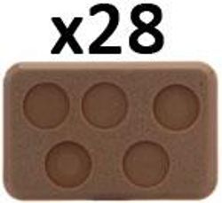 Medium Bases: 5 Holes - XX110