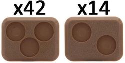 Small Bases - 2 and 3 holes - XX112