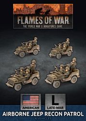 Airborne Jeep Recon Patrol (Plastic) - UBX65