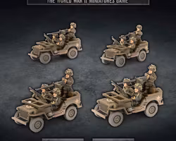 Airborne Jeep Recon Patrol (Plastic) - UBX65