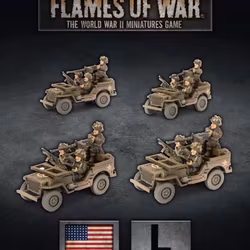 Airborne Jeep Recon Patrol (Plastic) - UBX65