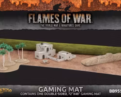 Battlefield in a Box Game Mat Desert/Grass 4x6 ~ 120x180cm (Mousepad) - BB951