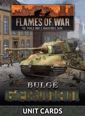 Bulge: German Unit Cards - FW271U