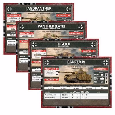 Bulge: German Unit Cards - FW271U