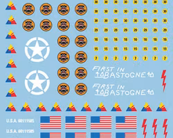 Late War US decals - US941