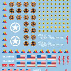 Late War US decals - US941