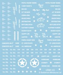 Late War US decals - US941
