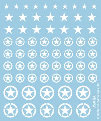 Late War US decals - US941