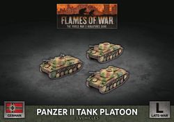 Panzer II Tank Platoon (x3) - GBX183