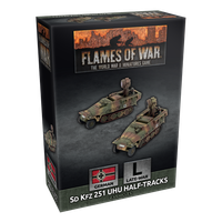 Sd Kfz 251 Uhu Halftracks (x2 plastic) - GBX194