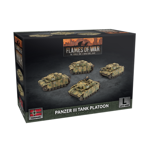 Panzer III Tank Platoon - GBX195