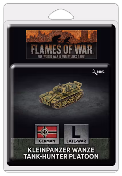 Kleinpanzer Wanze Tank Hunter Platoon (x3) - GE117