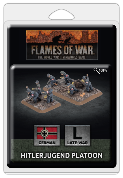 Hitlerjugend Platoon (x32 Figs) - GE829