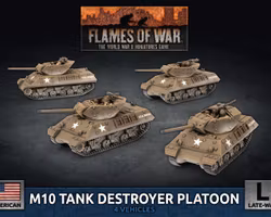 M10 Tank Destroyer Platoon (Plastic) - UBX72