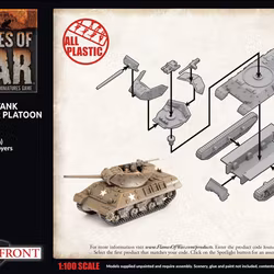 M10 Tank Destroyer Platoon (Plastic) - UBX72