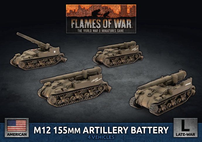 M12 155mm Artillery Battery - UBX84