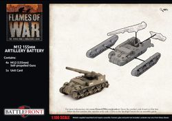 M12 155mm Artillery Battery - UBX84
