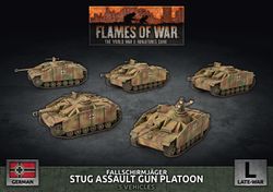Fallschirmjäger StuG Assault Gun Platoon (Plastic) - GBX143