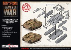 Fallschirmjäger StuG Assault Gun Platoon (Plastic) - GBX143