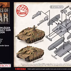 Fallschirmjäger StuG Assault Gun Platoon (Plastic) - GBX143