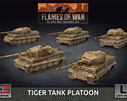 Tiger Tank Platoon - GBX140