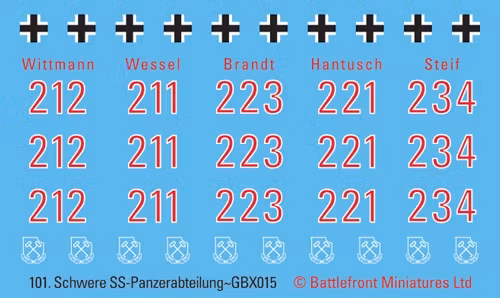 Tiger Tank Platoon - GBX140