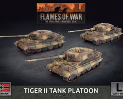 Tiger II Tank Platoon - GBX178