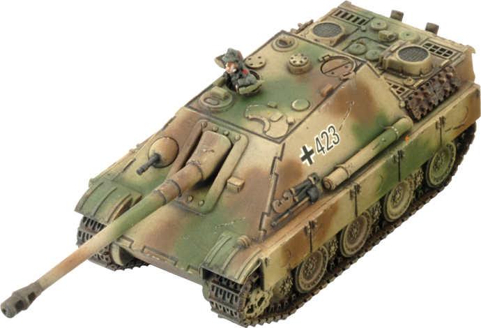 Panther (late 7.5cm) / Jagdpanther (8.8cm) Platoon (5x Plastic) - GBX181
