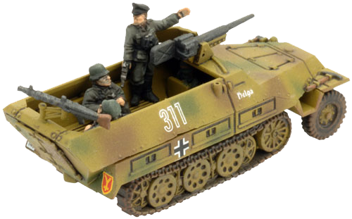 Sd Kfz 251 Transports (x4 Plastic) - GBX152