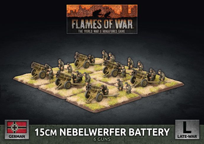15cm Nebelwerfer Battery (Plastic) - GBX146