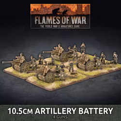 10.5cm Artillery Battery (Plastic) - GBX145