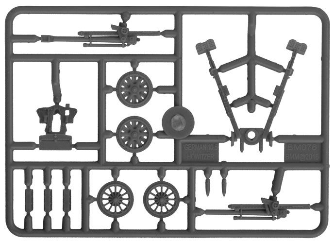 10.5cm Artillery Battery (Plastic) - GBX145