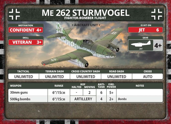 Me-262 Fighter-bomber Flight (x2) - GBX185