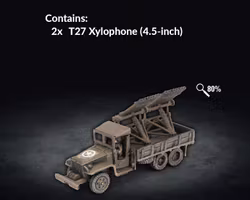 T27 Xylophone Rocket Launcher Battery - US145